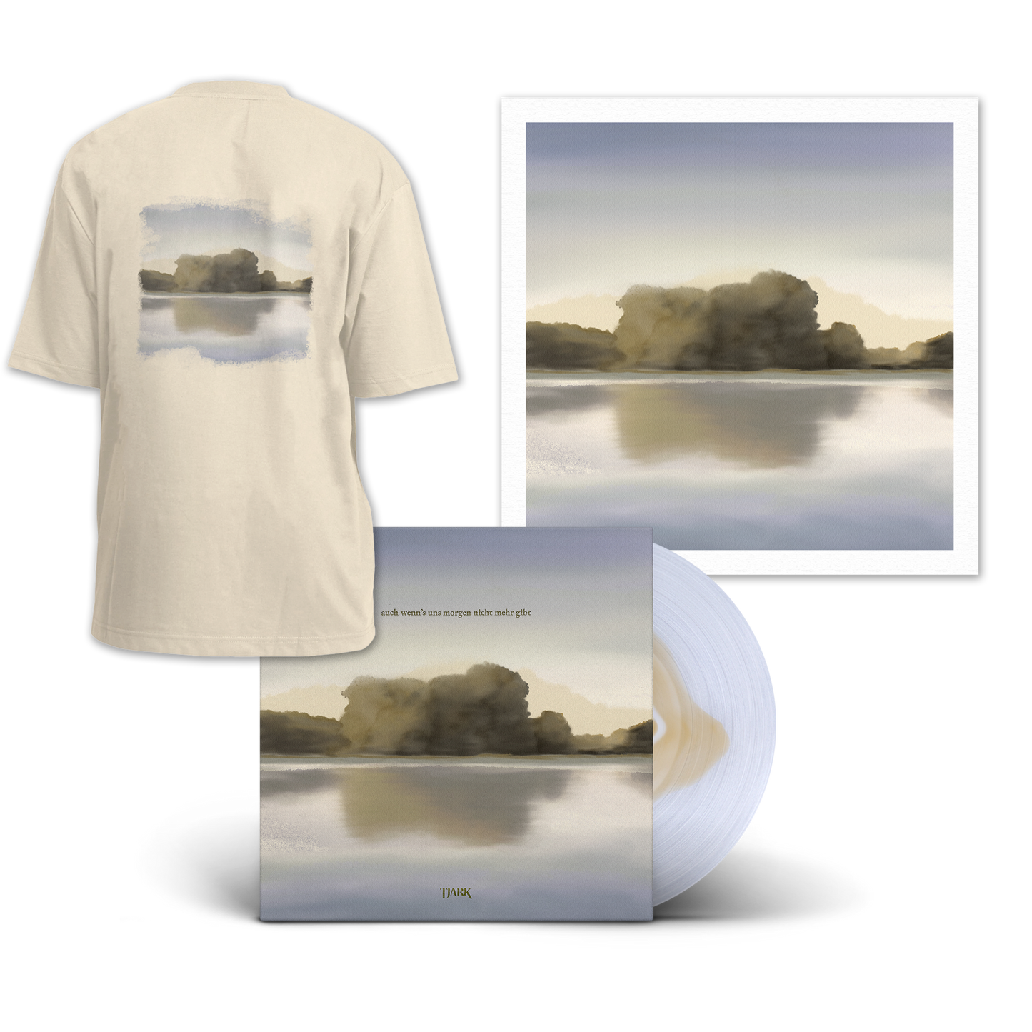 auch wenn's uns morgen nicht mehr gibt (Vinyl + T-Shirt Bundle + Leinwanddruck Bundle)
