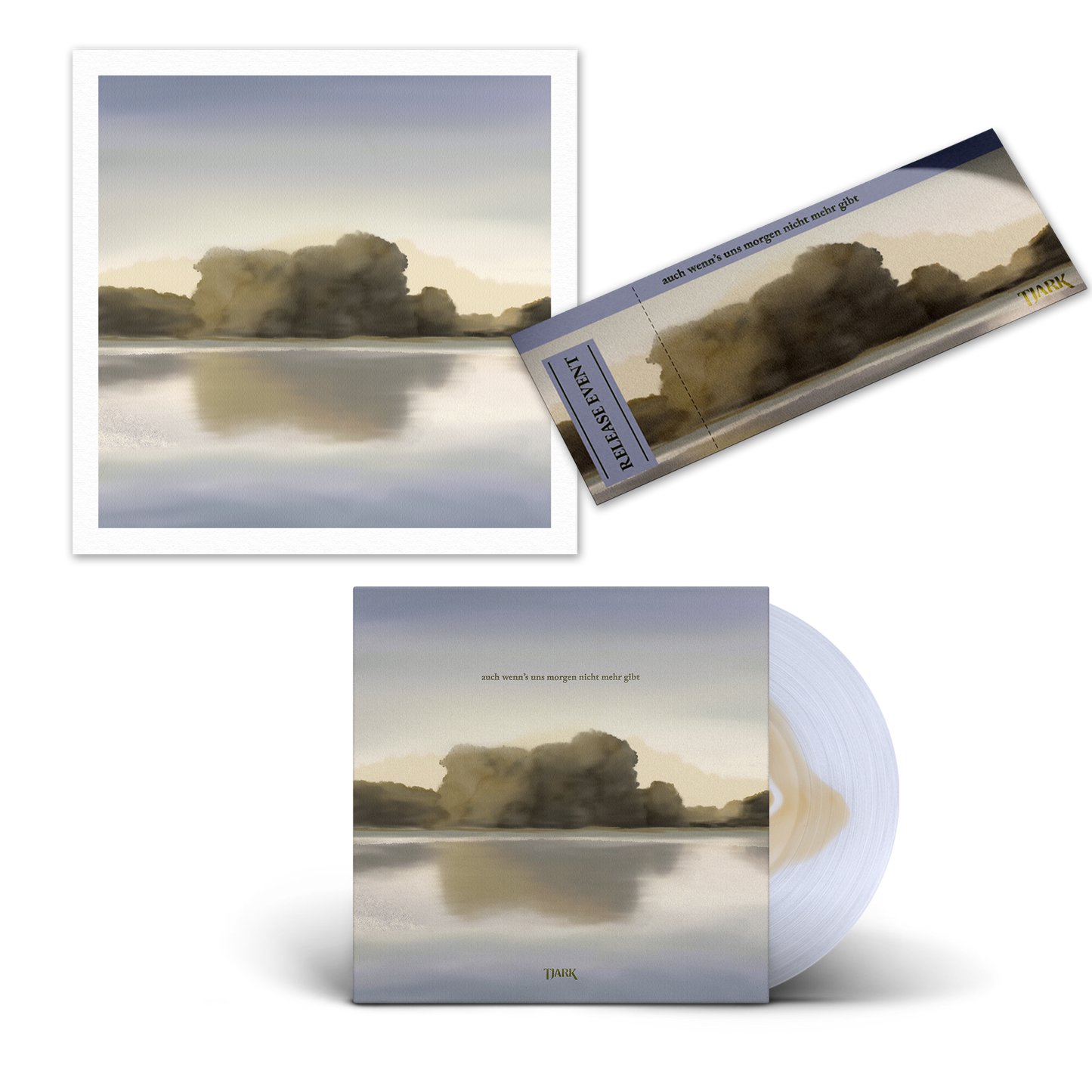 auch wenn's uns morgen nicht mehr gibt (Vinyl + Release-Event + Leinwanddruck Bundle)